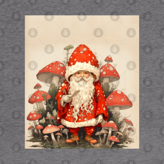 Santa Claus: Santa is the Mushroom (Amanita Muscaria Mushroom) by Puff Sumo